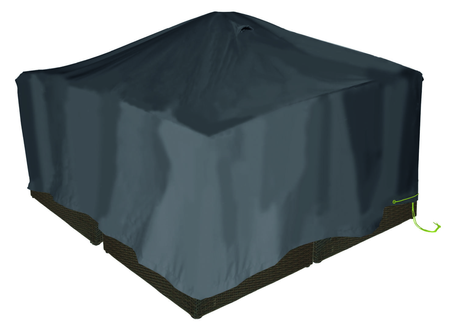 Housse de protection salon de jardin 5 places gris - INVENTIV