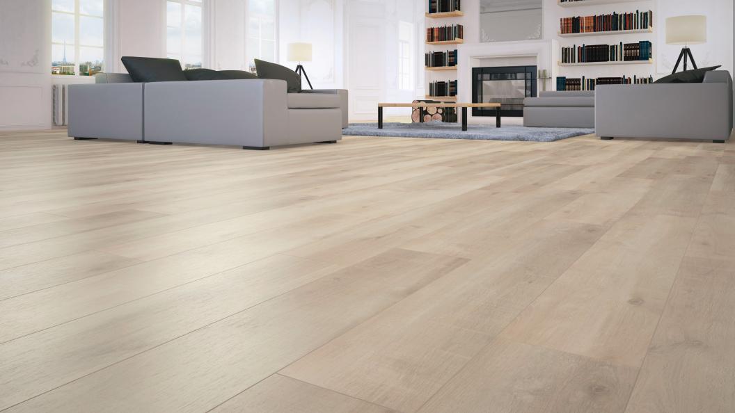 Revêtement de sol stratifié Solclic 1233 chêne perlé - INVENTIV