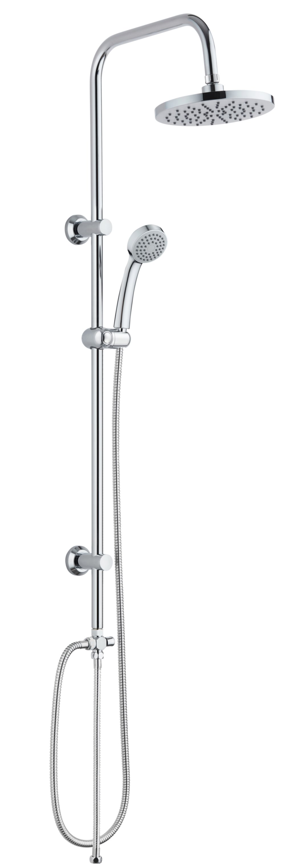 Colonne de douche sans robinetterie Flea chrome - INVENTIV
