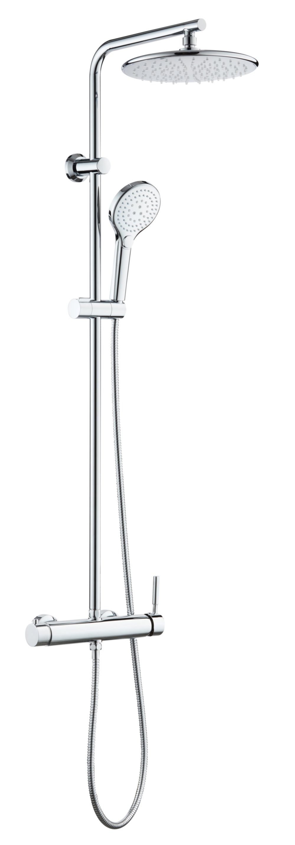 Combiné douche de tête + douchette Arfeo Ø25cm - INVENTIV