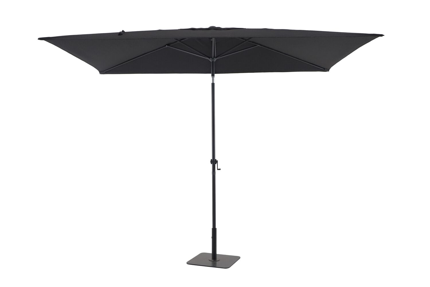 Parasol droit Solia 3x2m Gris - INVENTIV