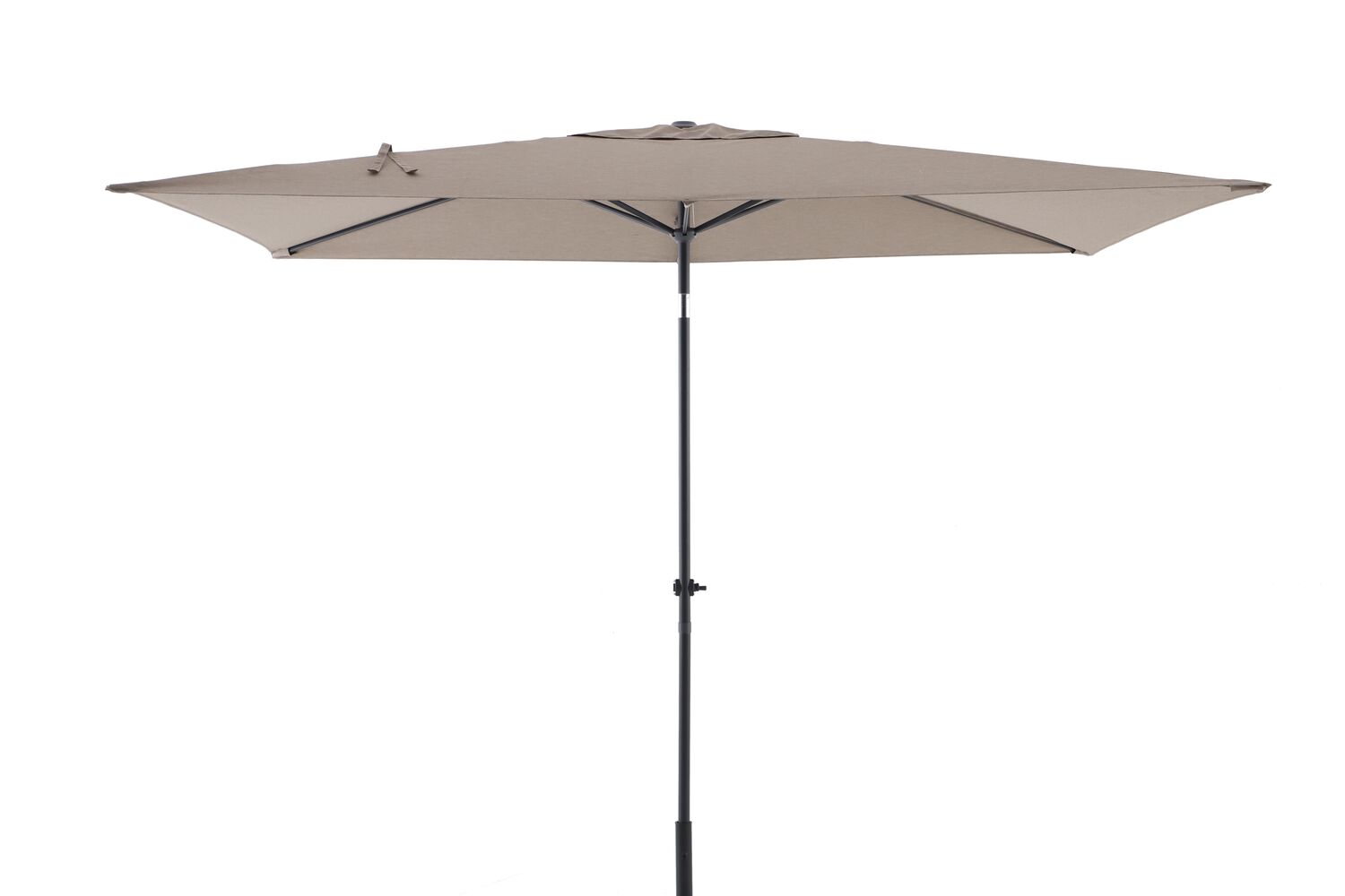 Parasol droit Solia 3x2m Taupe - INVENTIV