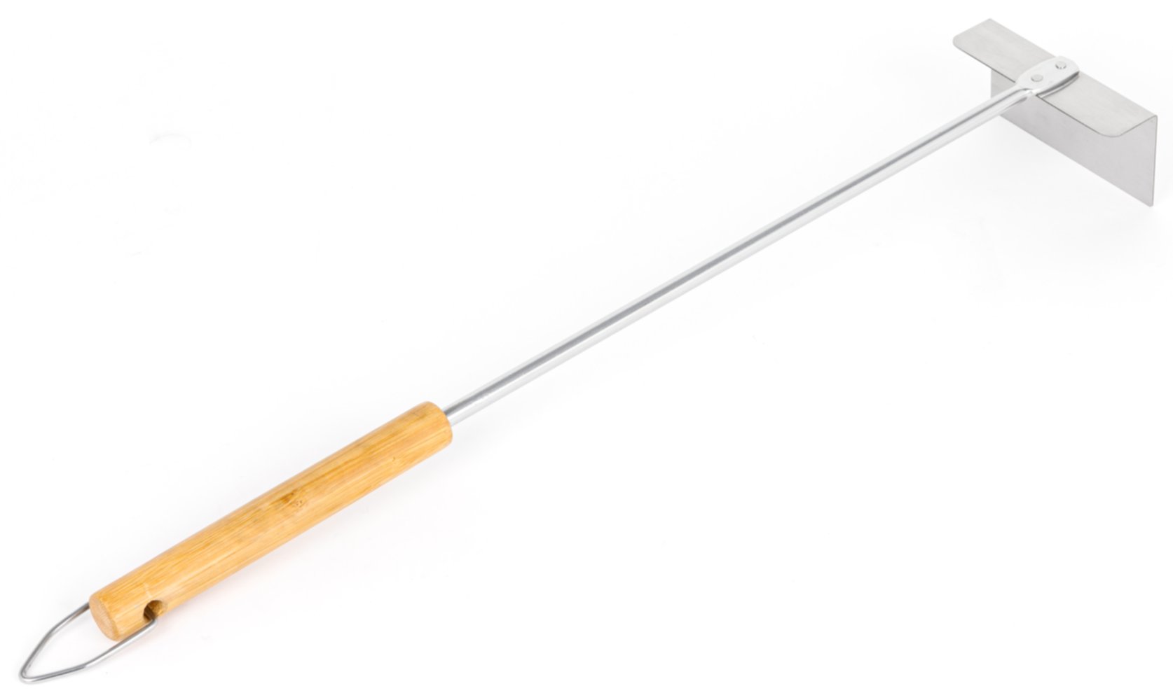 Tisonnier inox 50cm manche bambou - INVENTIV