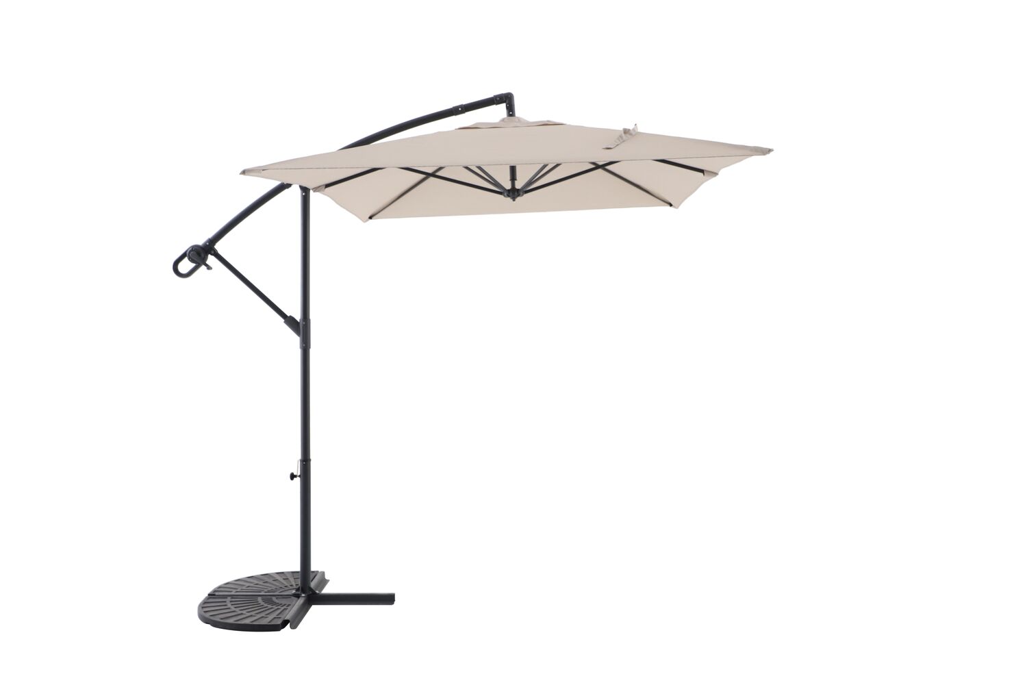 Parasol déporté Essentia 3x2m Beige - INVENTIV