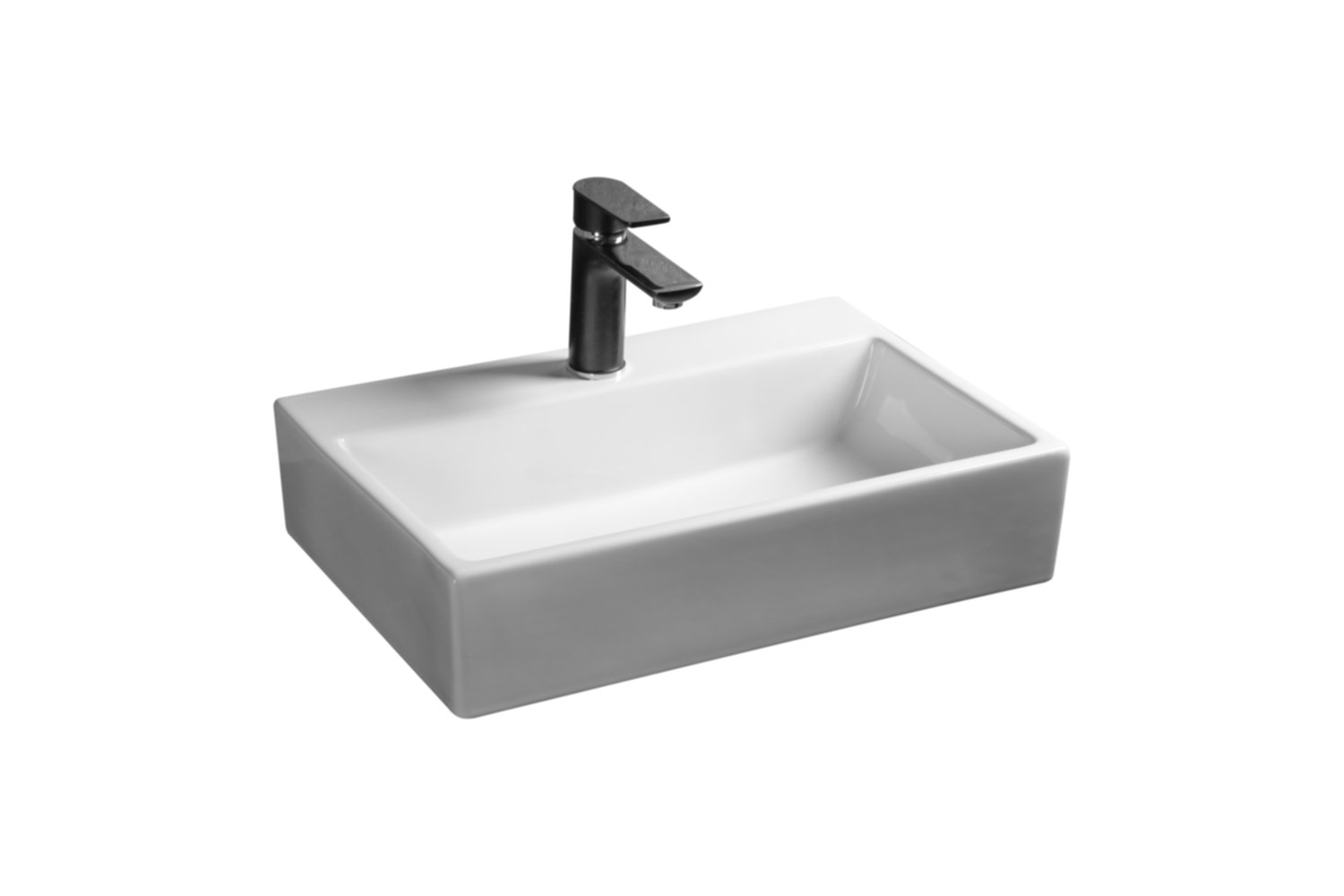 Vasque à poser céramique Josso 53x35,5x12cm