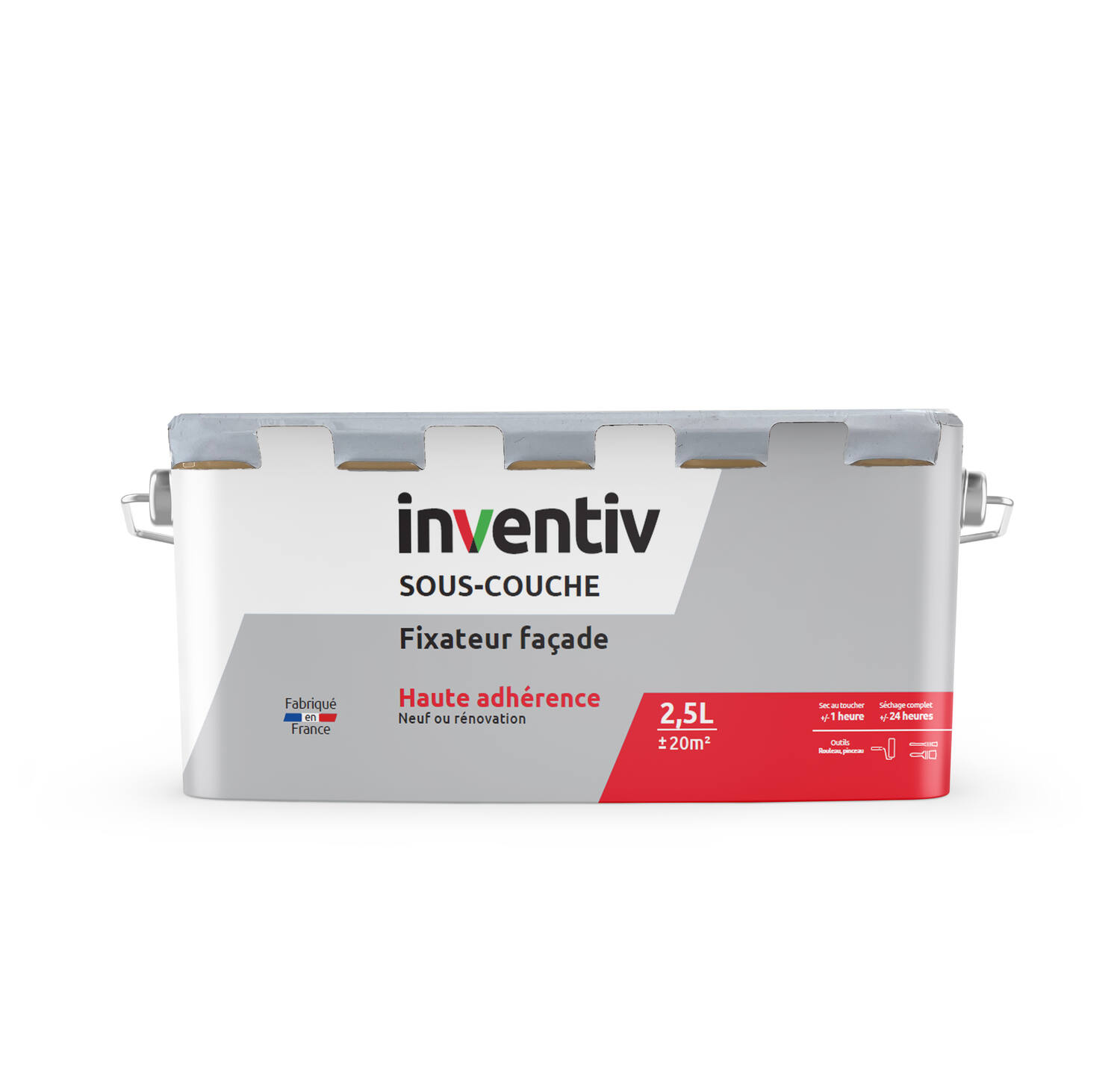 Sous-couche Fixateur façade 2,5L - INVENTIV