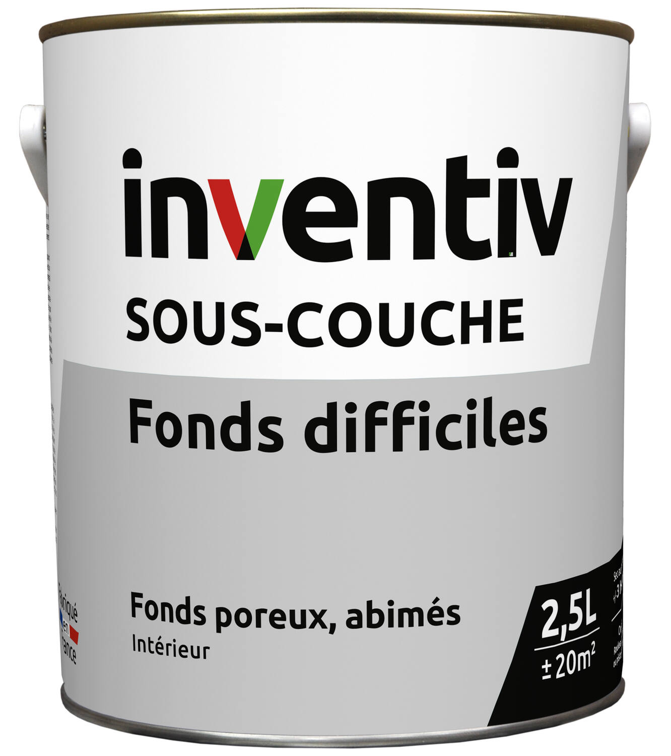 Sous-couche fonds difficiles 2,5L - INVENTIV