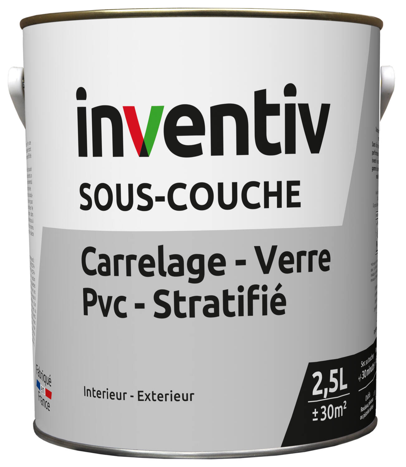 Sous-couche carrelage/verre/PVC/stratifié 2,5L - INVENTIV
