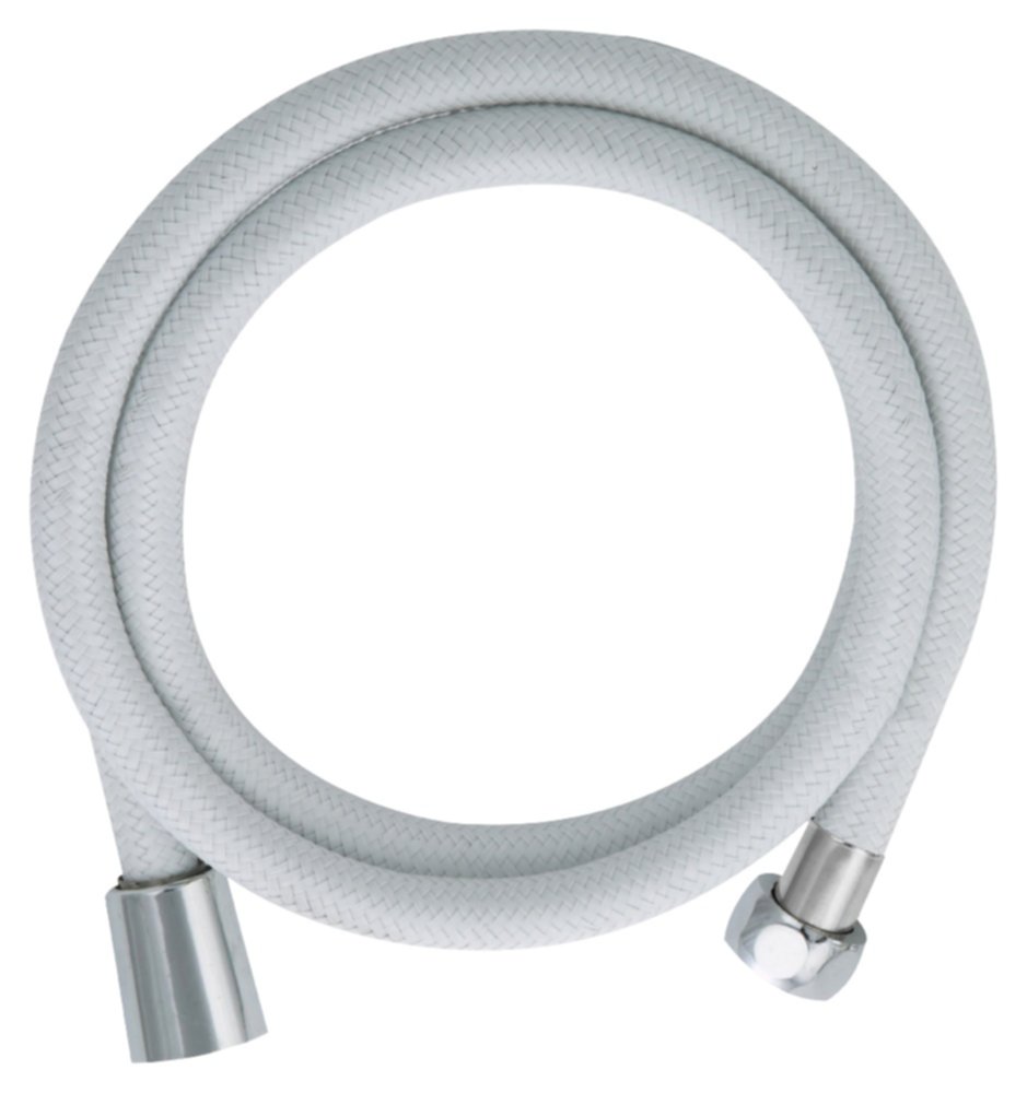 Flexible de douche Blanc Nylon 1,75 m - INVENTIV