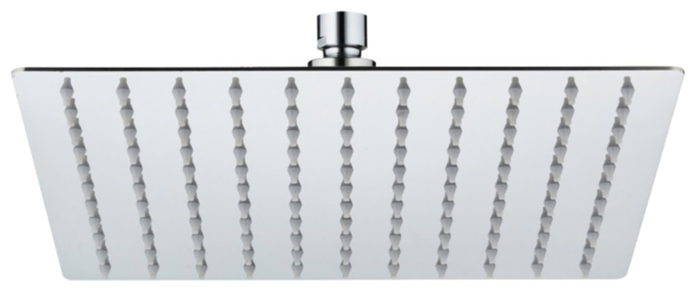 Tête de douche Oena chromé inox 25x25cm - INVENTIV