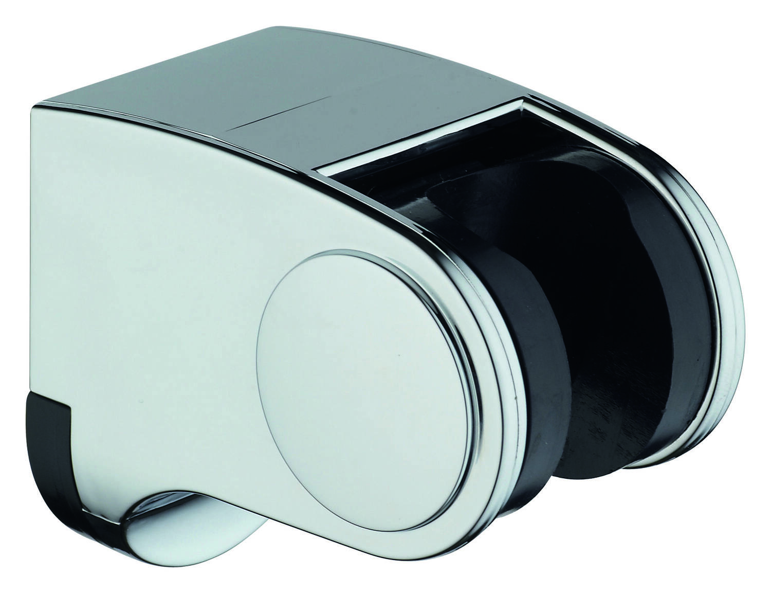 Support douchette universel chromé - INVENTIV