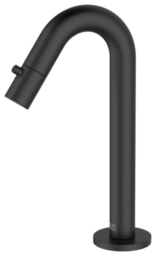 Mélangeur lave-mains Bangui noir mat - INVENTIV