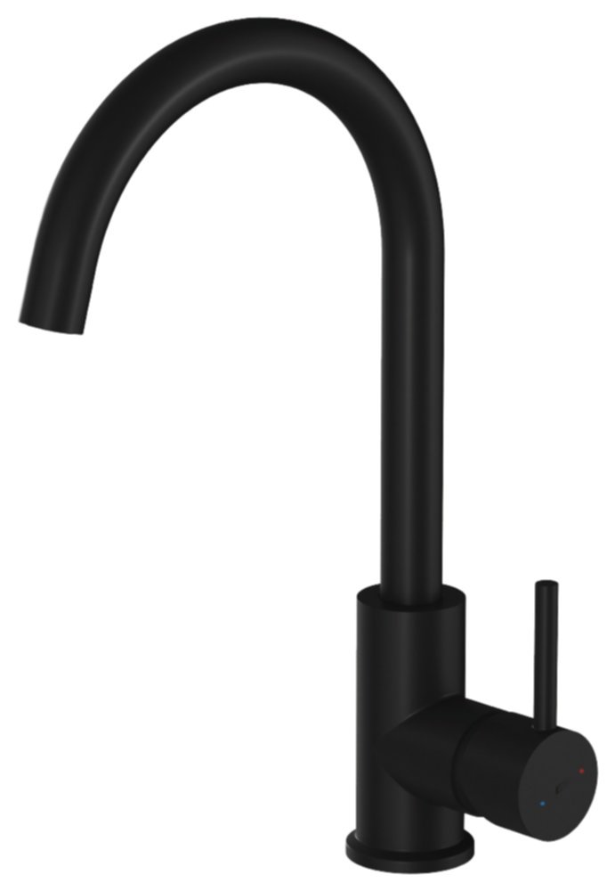 Mitigeur évier Suez noir - INVENTIV