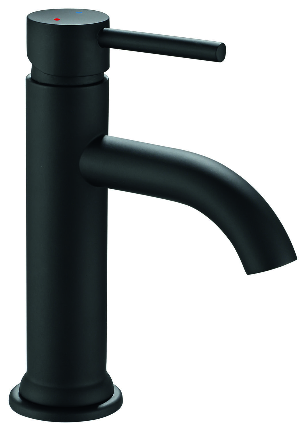 Mitigeur lavabo Roman noir - INVENTIV