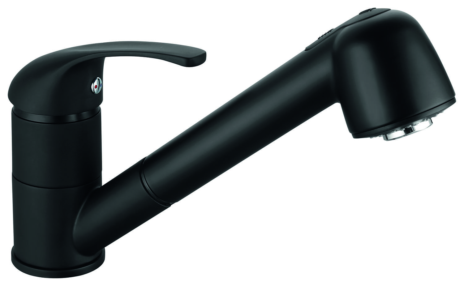 Mitigeur évier douchette Kala noir - INVENTIV