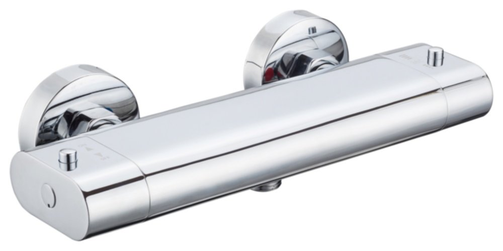 Thermostatique douche Carlo chromé - INVENTIV