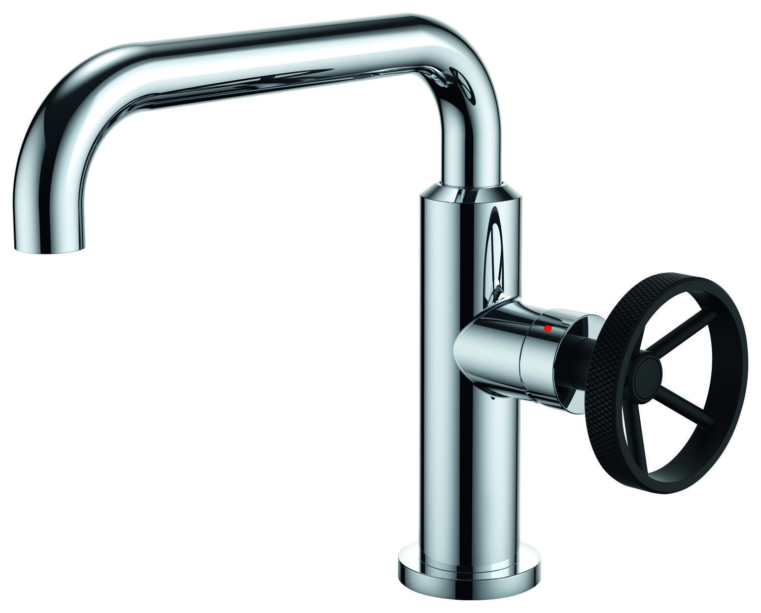 Mitigeur lavabo bec mobile Indus chromé - INVENTIV