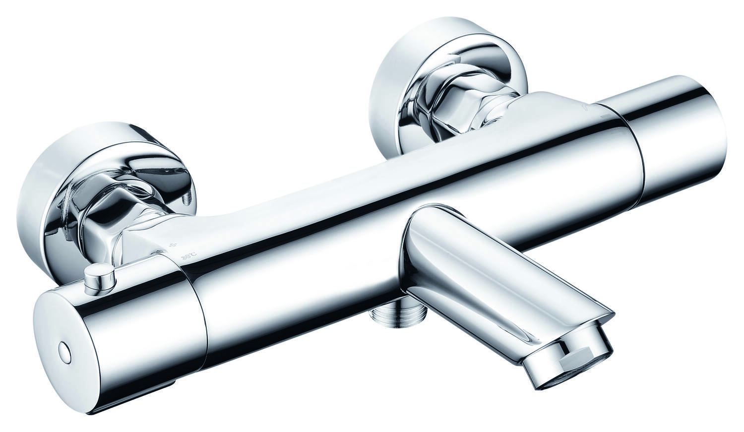 Thermostatique bain/douche Tervi chromé NF - INVENTIV