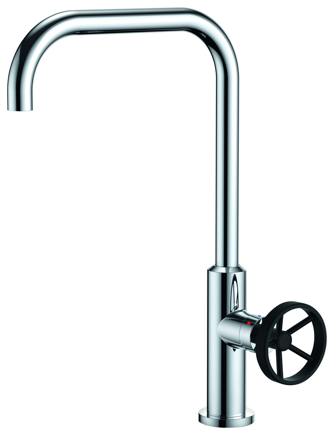 Mitigeur évier bec mobile Indus chromé - INVENTIV