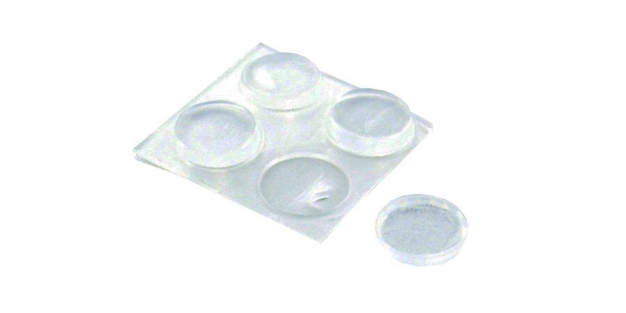 Set de 20 butées amortisseur Ø10 mm transparent - INVENTIV