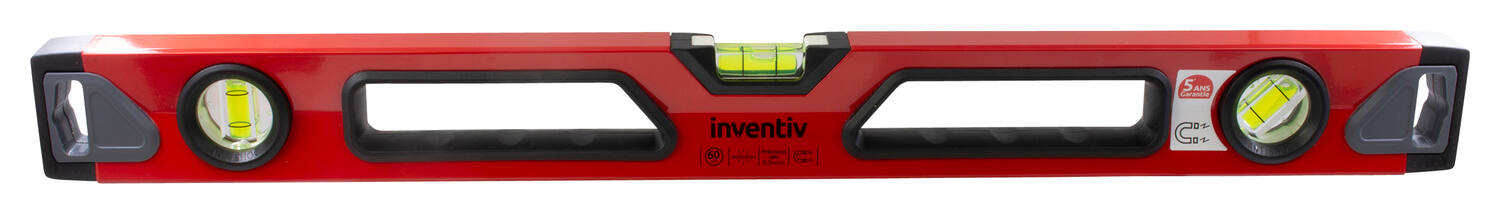 Niveau tubulaire magnétique 600 mm - INVENTIV