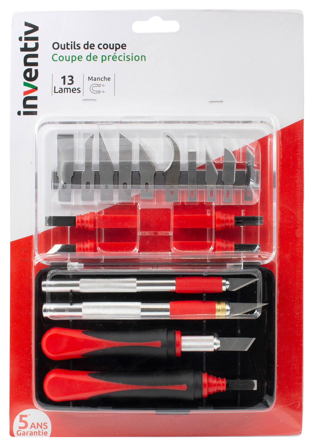 Coffret 22 outils de coupe - INVENTIV
