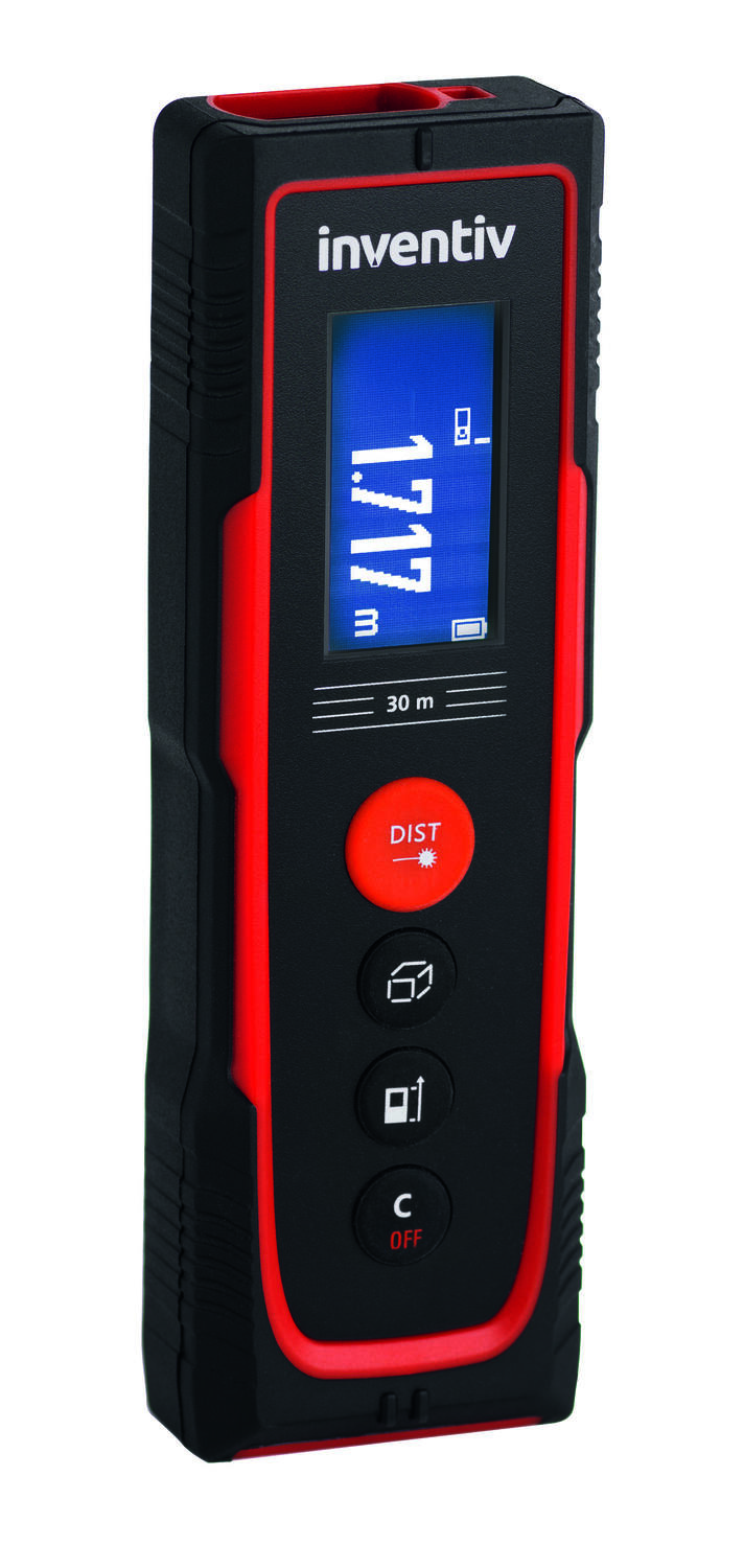 Télémètre Laser Interface Digital Multifonction 30m - INVENTIV