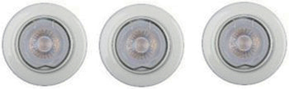 3 Spots LED à encastrer Orien 5W 350lm 2700K - INVENTIV