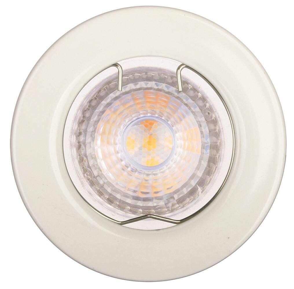 3 Spots LED à encastrer Fixe 4,6W 350lm 2700K - INVENTIV