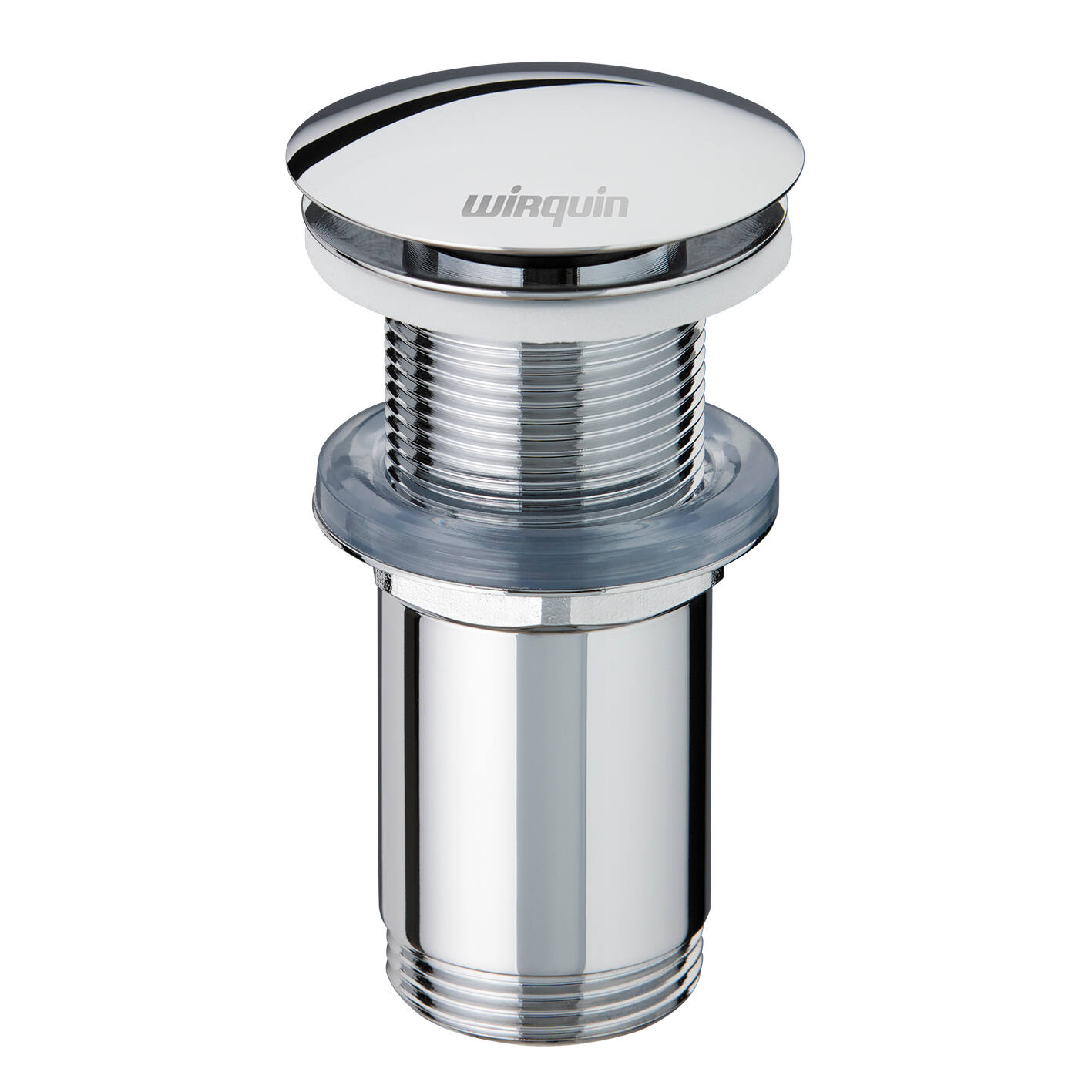 Bonde lavabo laiton Quick clac avec corps de bonde long - INVENTIV