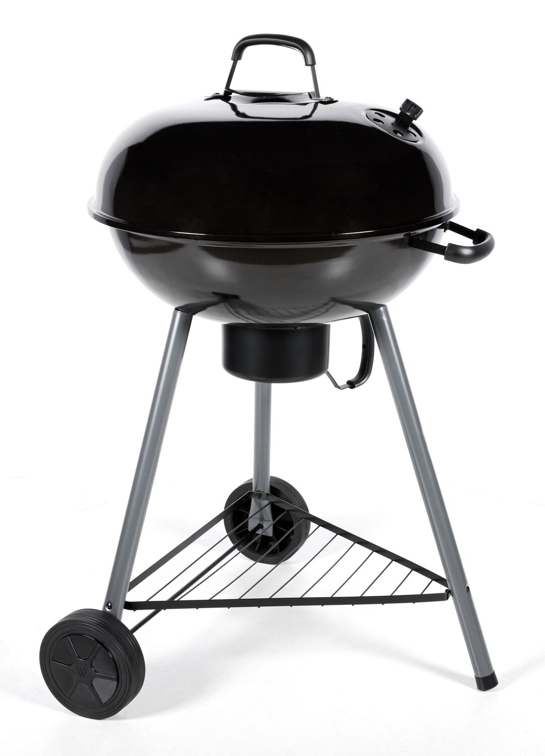 Barbecue charbon de bois sur chariot Bazalt Ø57cm - INVENTIV