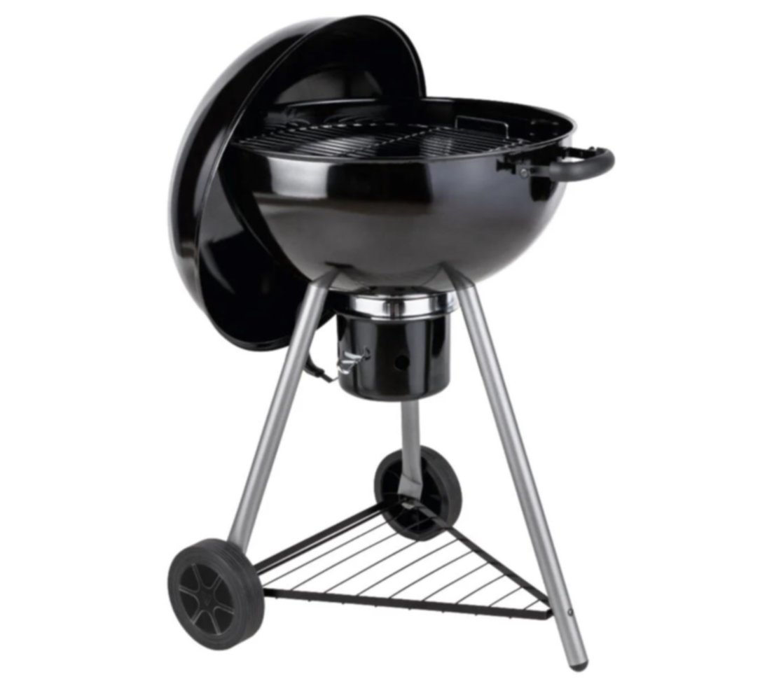 Barbecue charbon de bois sur chariot Pyrite Ø55m - INVENTIV