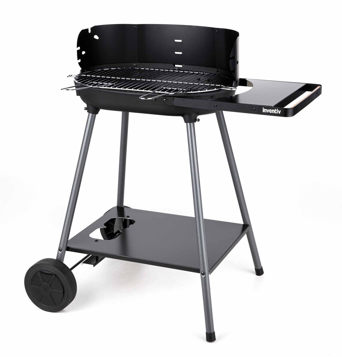 Barbecue charbon de bois Azurite 50,5x33cm - INVENTIV