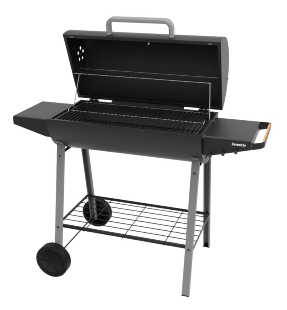 Barbecue au charbon de bois Topaz Grille 67x32,5cm - INVENTIV