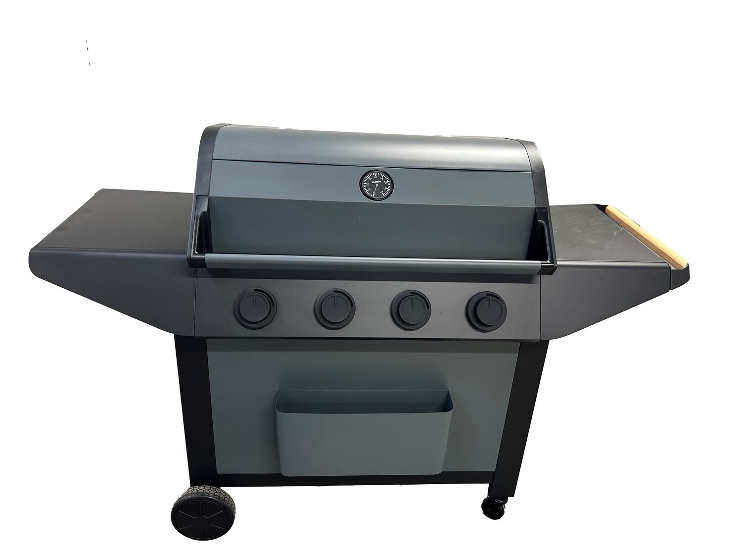 Barbecue à gaz Jais de 14kW Grill + Plancha fonte - INVENTIV