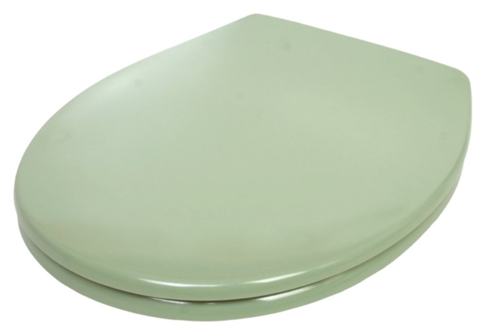 Abattant WC Slowclip kaki clair brillant - INVENTIV