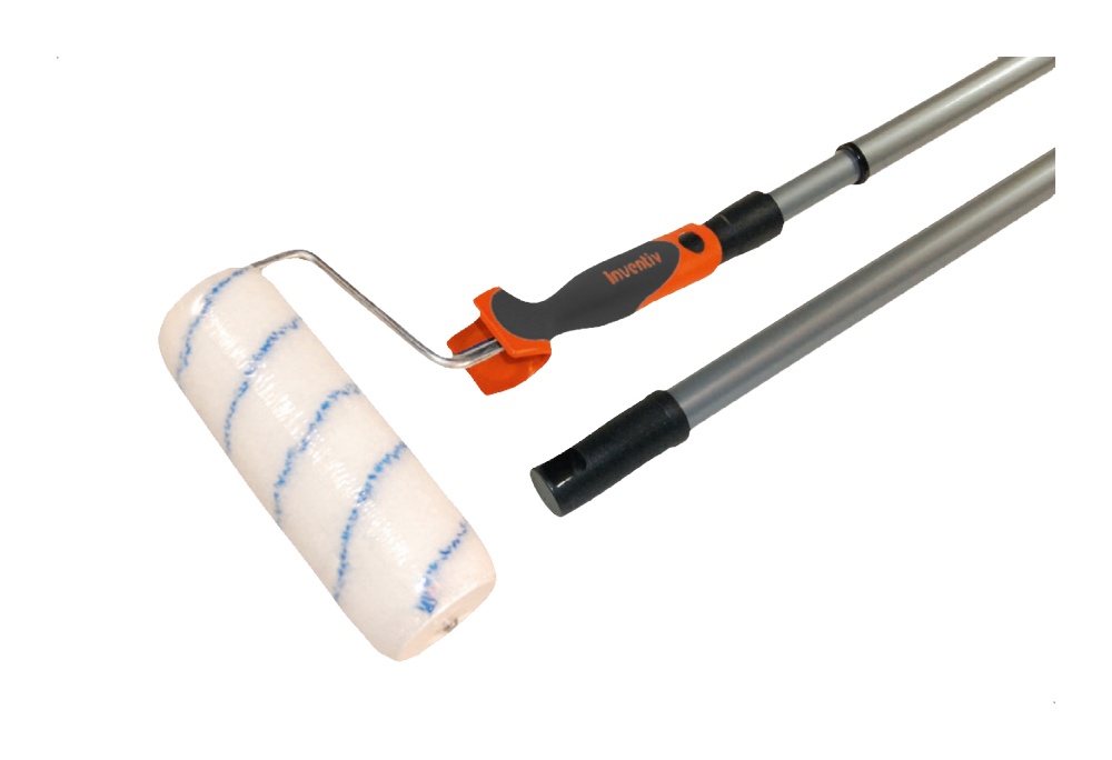 Rouleau murs et plafonds lisses 180mm Ø55mm+Perche - INVENTIV