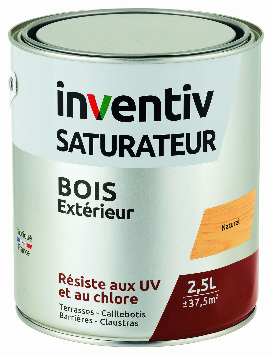 Saturateur incolore 2,5 L - INVENTIV
