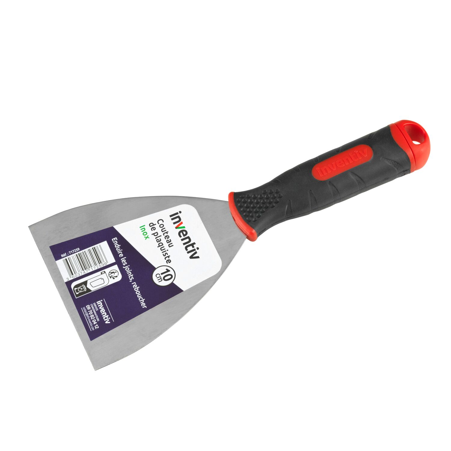 Couteau de Plaquiste Inox 10cm