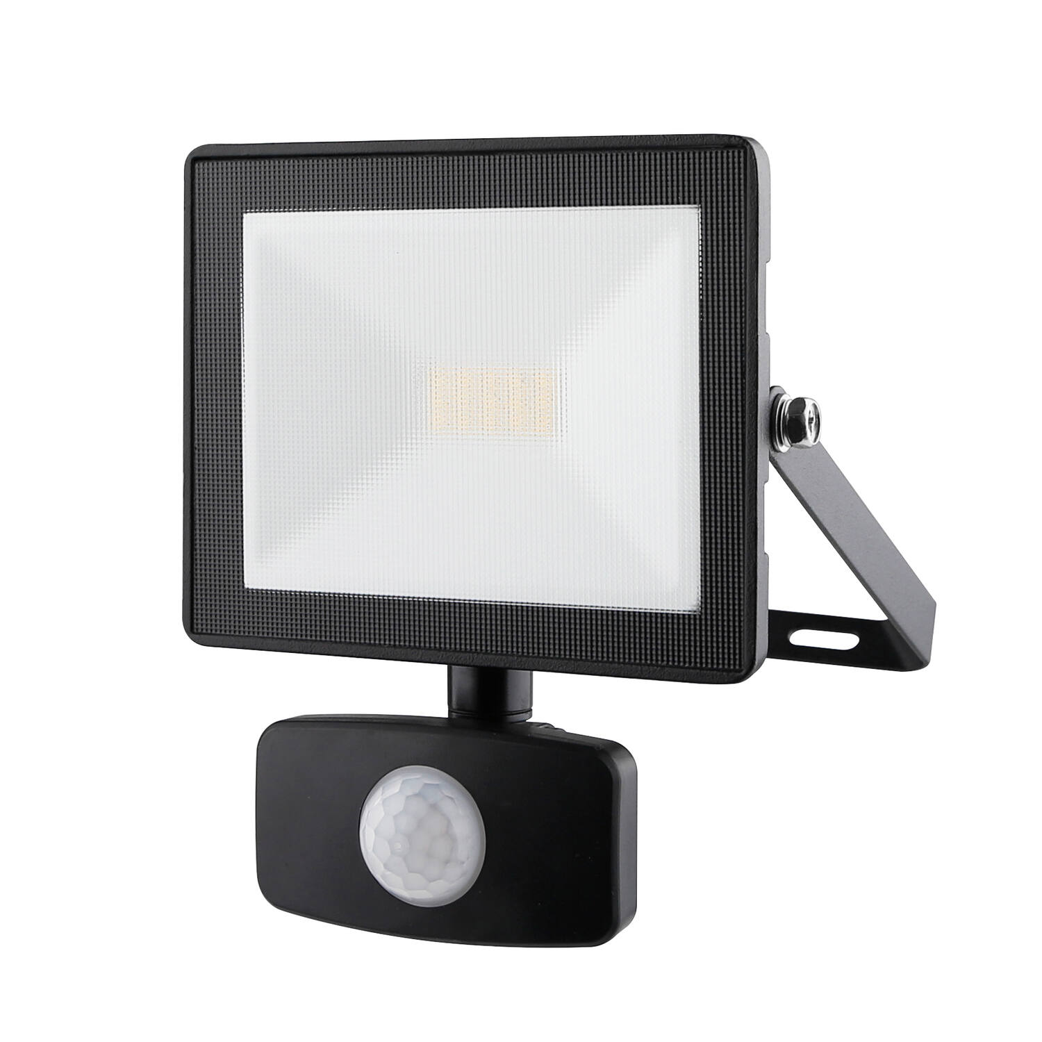 Projecteur LED extérieur à détection Héra 2 10W noir - INVENTIV