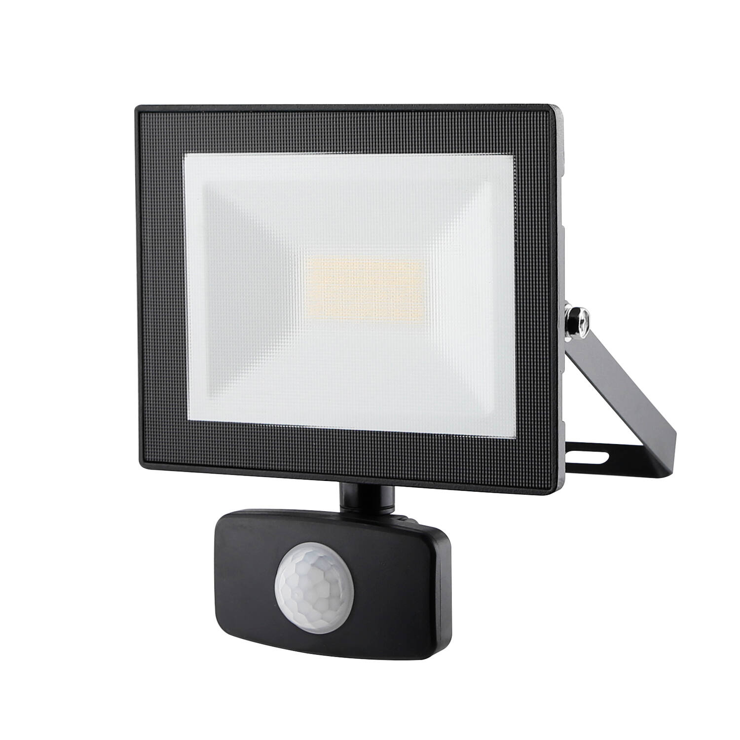 Projecteur LED extérieur à détection Héra 2 20W noir - INVENTIV