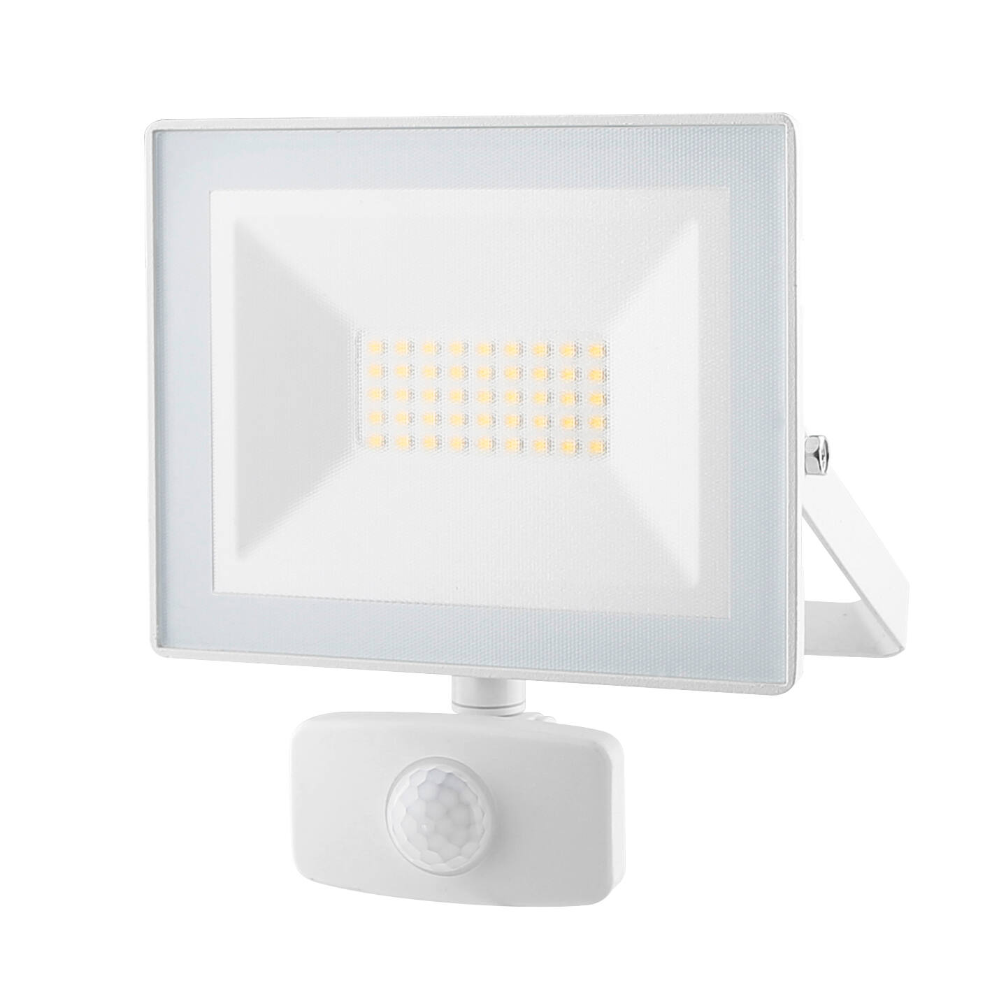 Projecteur LED extérieur à détection Héra 2 30W blanc - INVENTIV
