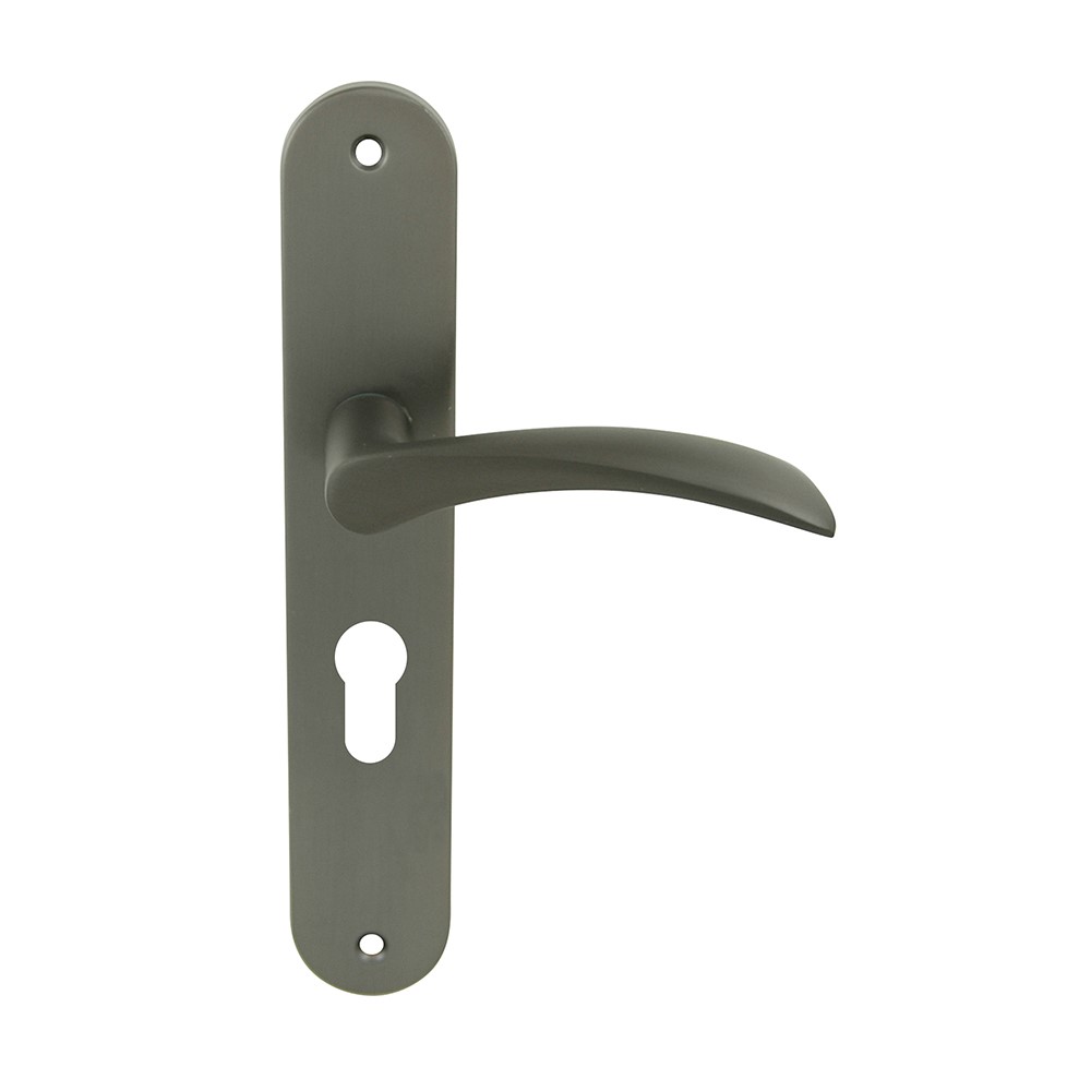 Poignées porte cylindre Azury canon de fusil entraxe 195mm - B BEAUTY