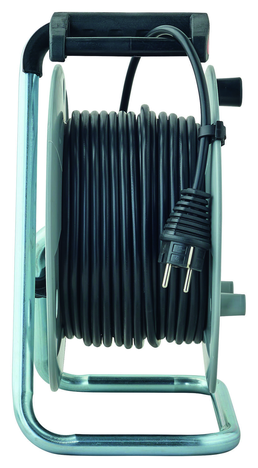 Enrouleur de câble électrique Spécial Bricolage 40m + 4 prises - INVENTIV