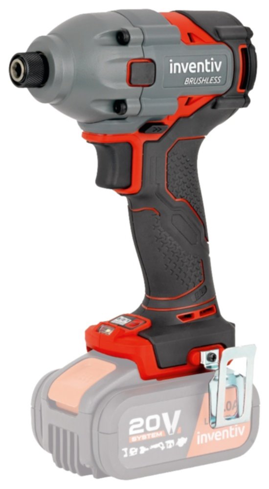 Visseuse à choc sans fil brushless 260nm 20V (sans batterie) - INVENTIV