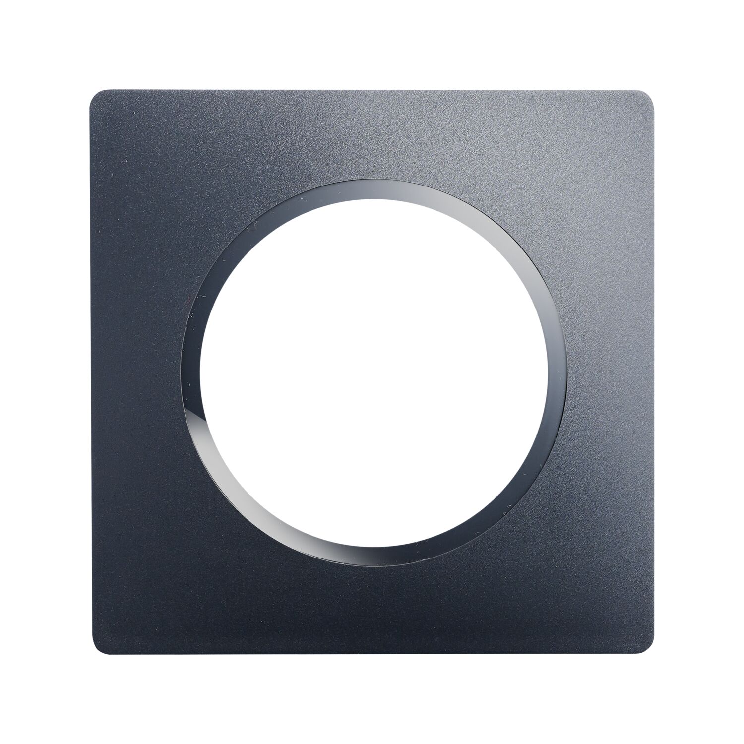 Plaque 1 Poste Eclipse Anthracite - INVENTIV