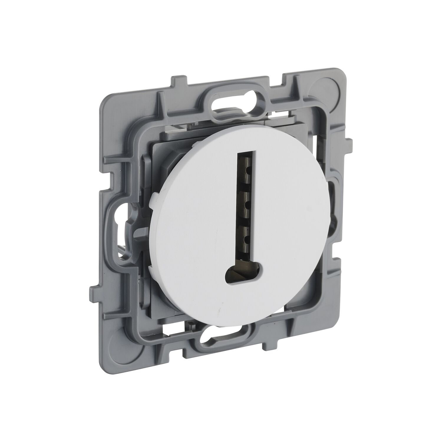 Mécanisme Prise Téléphone Blanc Eclipse - Inventiv