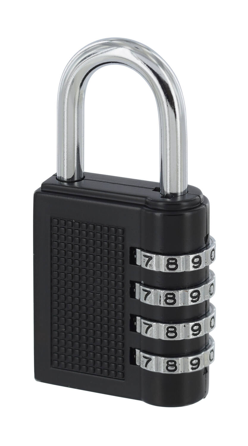 Cadenas à combinaison 40mm noir - INVENTIV