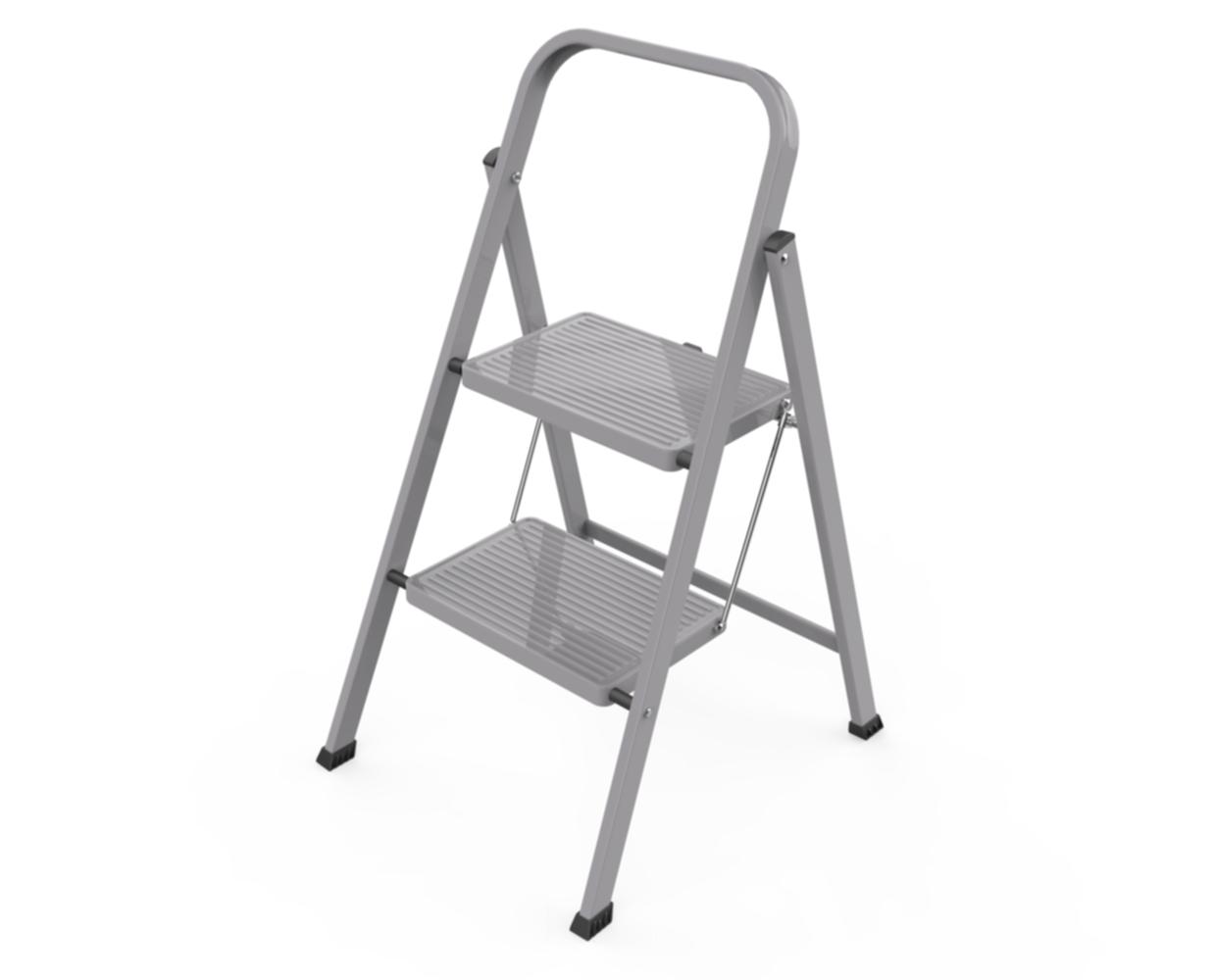 Marchepied 2 marches en Acier - 1ER
