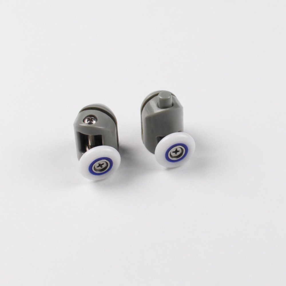 2 roulettes simple Haut + Bas pour cabine douche Access - 1ER